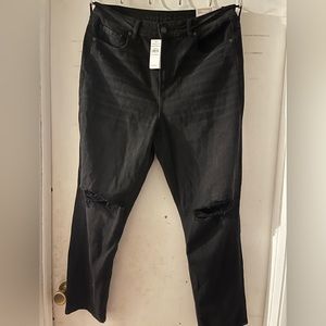 Black mom jeans from American Eagle (never worn)  size 14